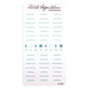 Typewriter Days Weekly Sticker Sheet