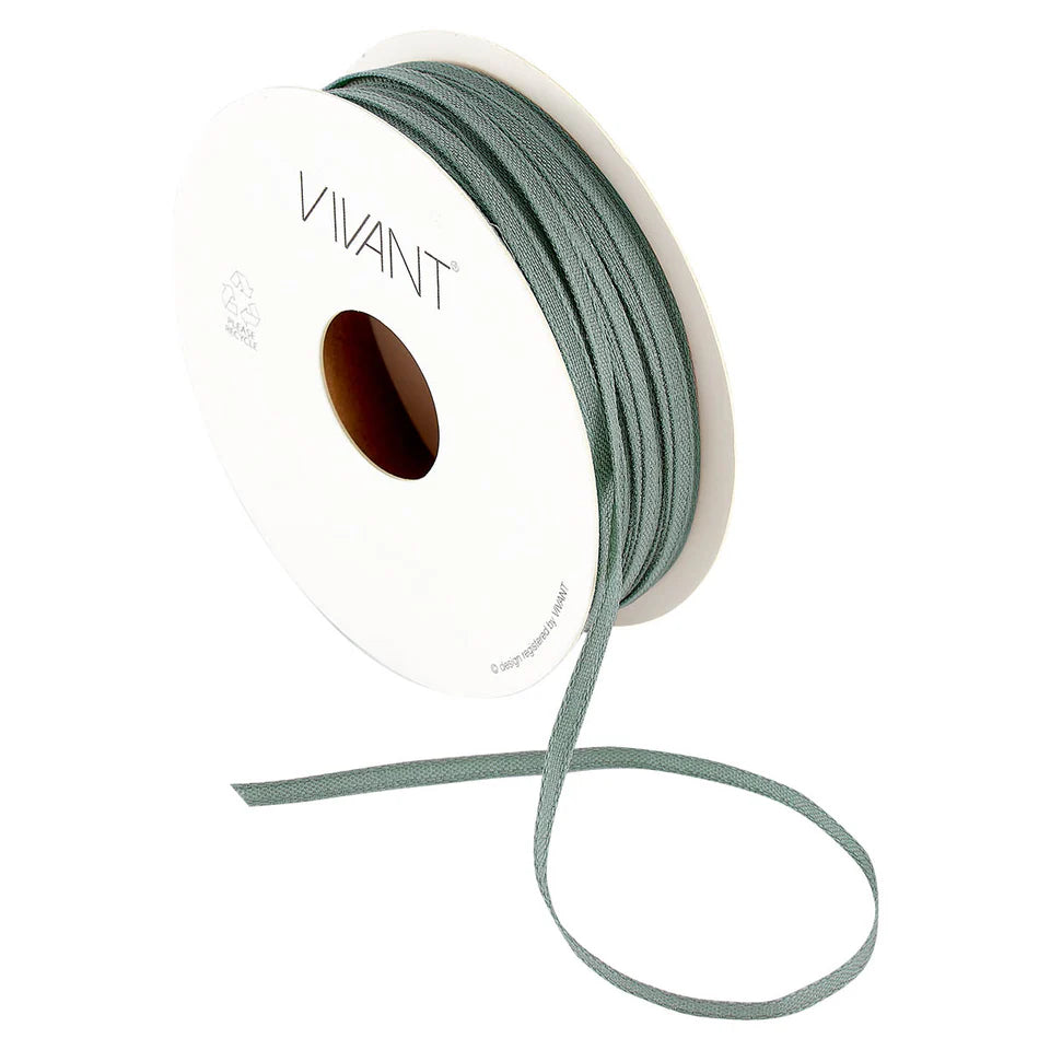 Sage Green Narrow Texture Ribbon {sold in 2 yard lengths}
