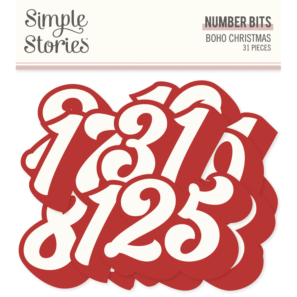 Boho Christmas Number Bits & Pieces