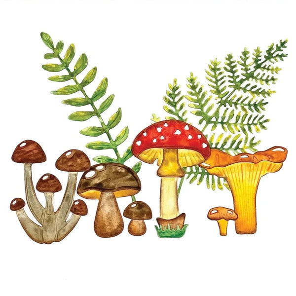 Mushrooms & Ferns Die Set