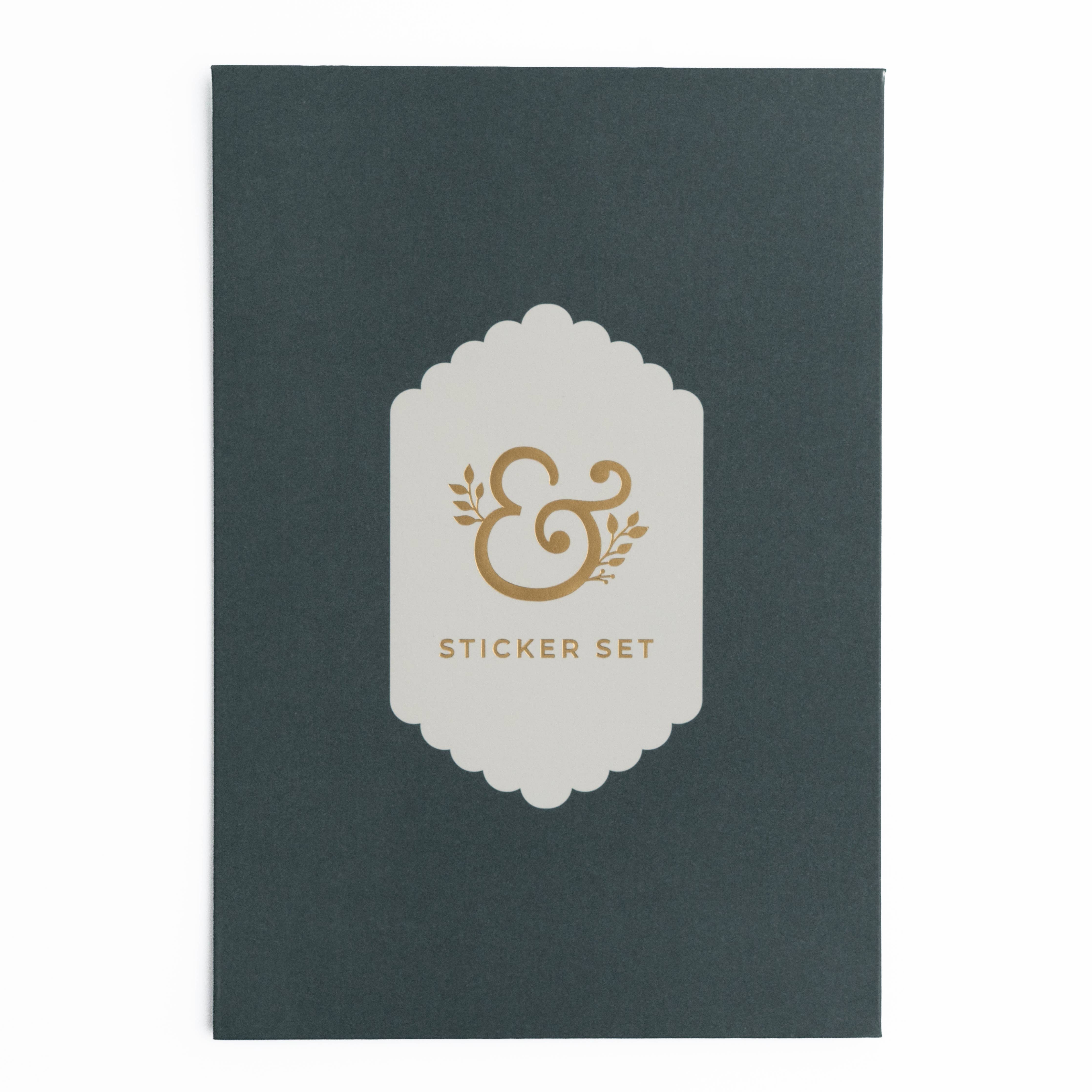 Antique Floral Sticker Set