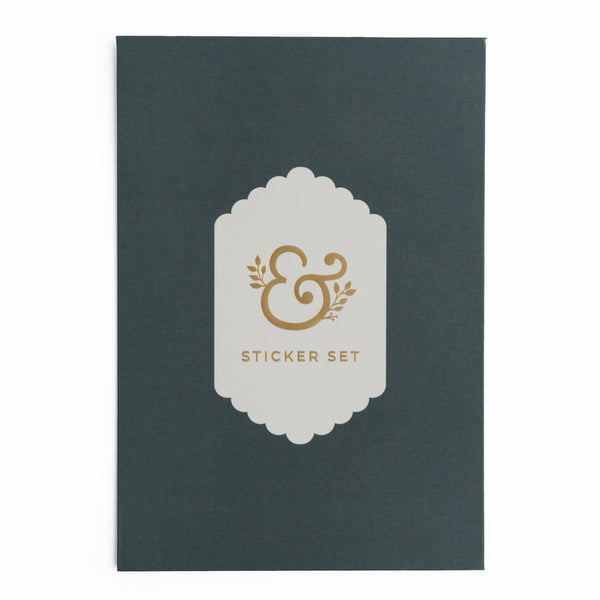 Antique Floral Sticker Set