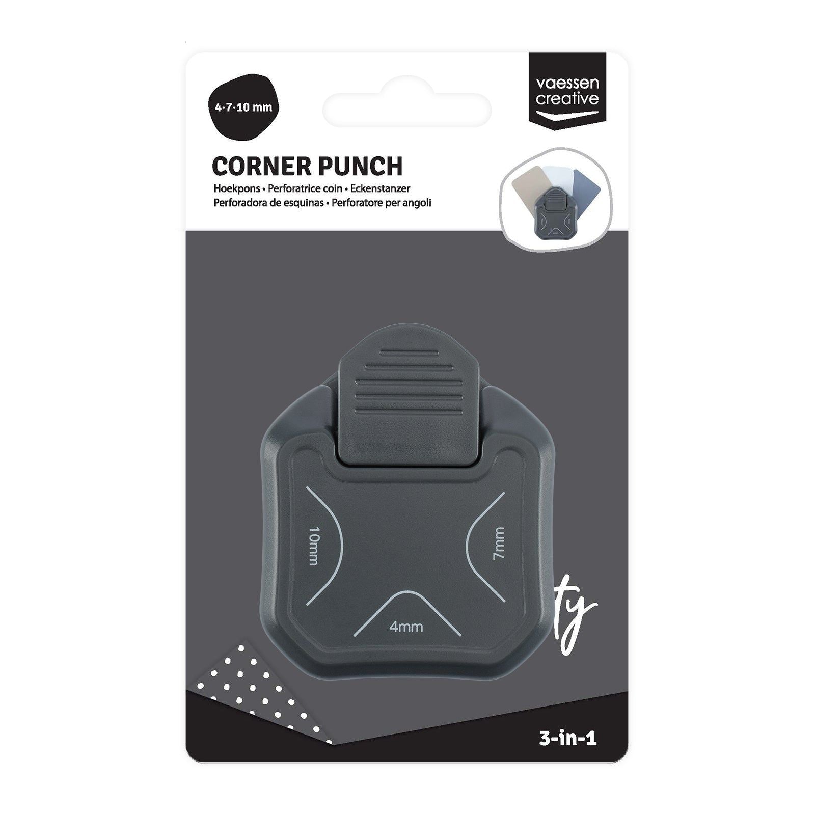 3-in-1 Corner Punch