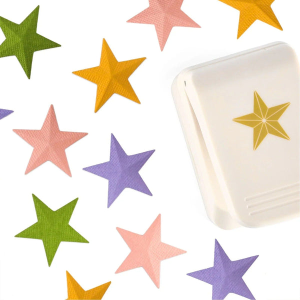 Embossed Star Medium Craft Punch