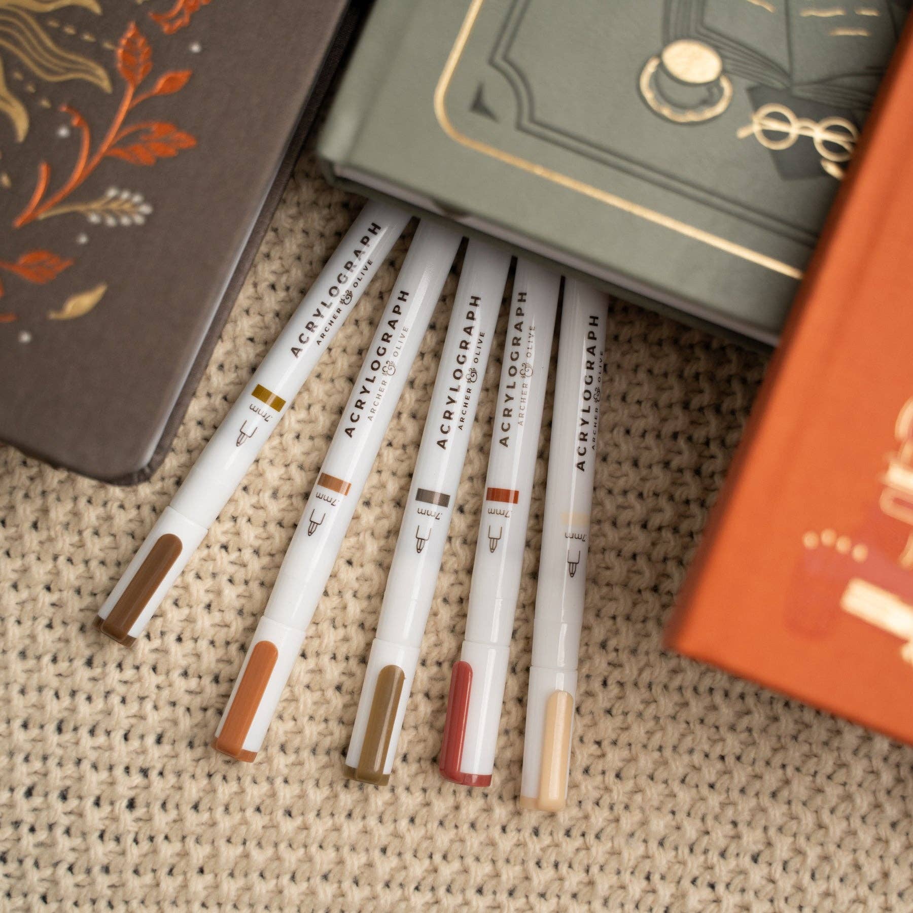{coming soon!} Quiet Corners Acrylograph Pens