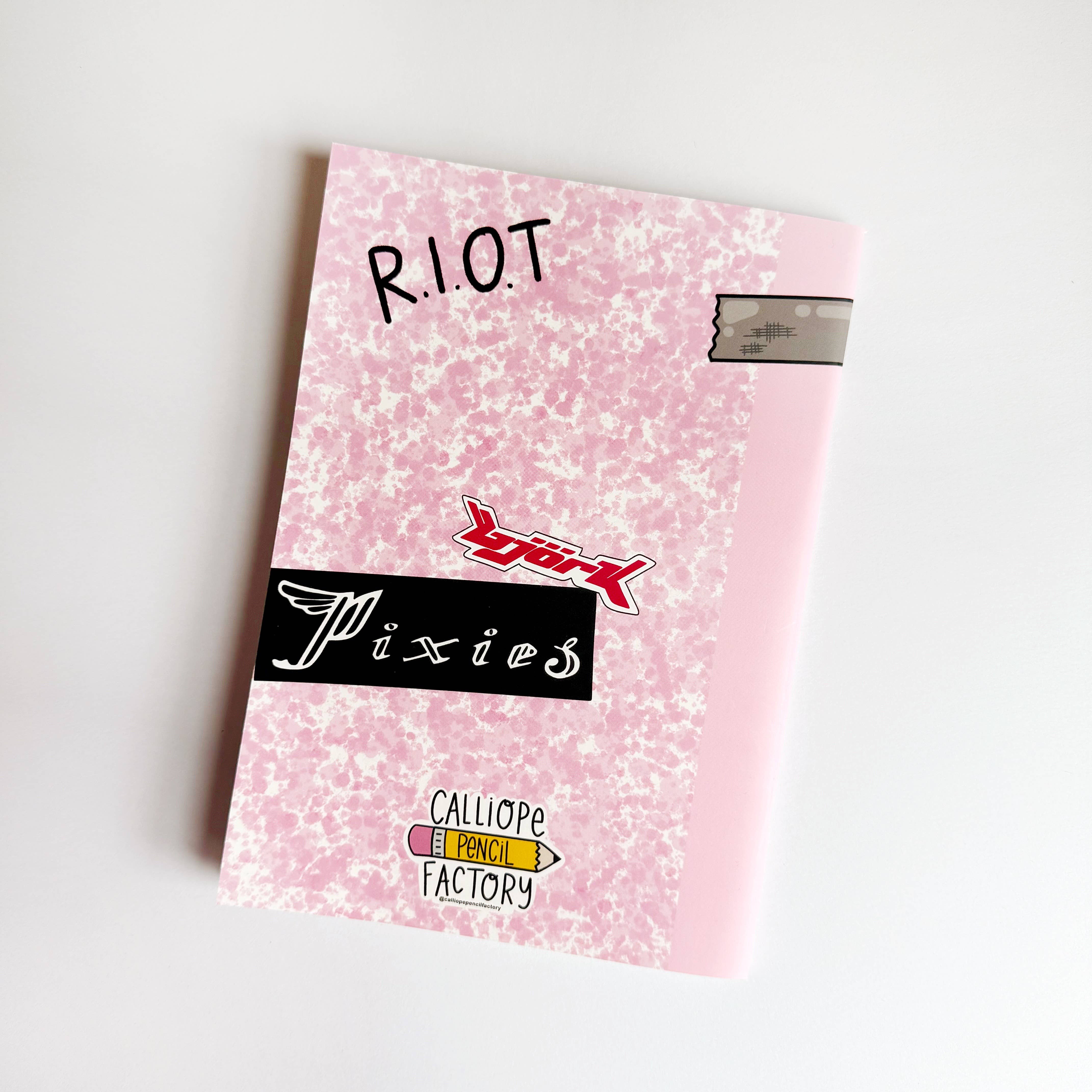 R.I.O.T. Grrl Sticker Book