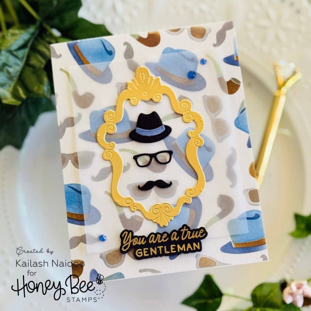 Gentlemen Gallery Wall Add-on Stand-Alone Die Set