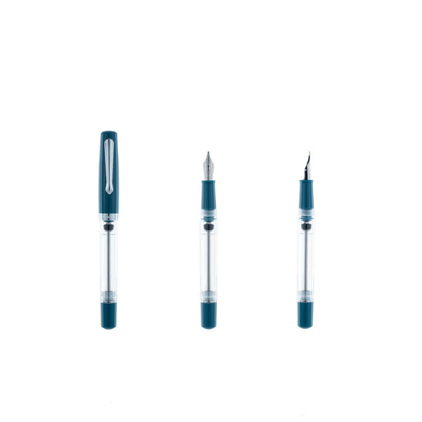 Aquamarine Vacuum Filler Original Plus Fountain Pen
