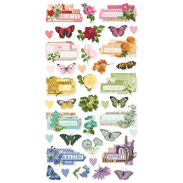 Chipboard Stickers 6x12 {Color Palette}