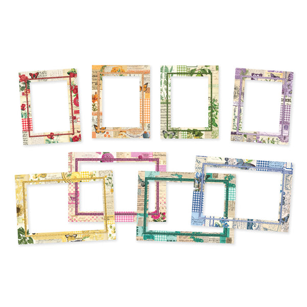 Color Palette Chipboard Frames {clearance}