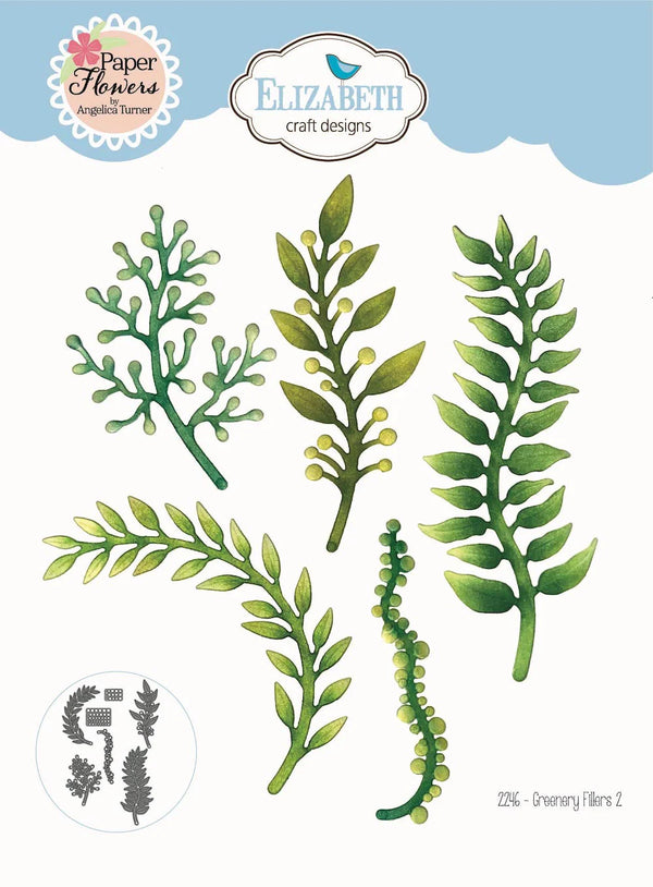 Greenery Fillers 2 Die Set | Angelica Turner