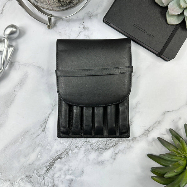 Leather 6-Pen Case