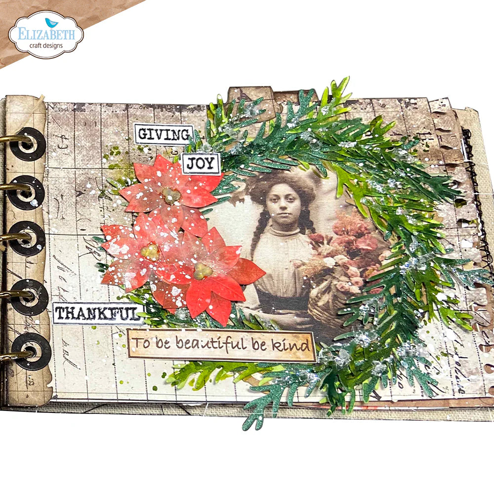 Book of Christmas Square Die Set No. 2295 | Art Journal Specials