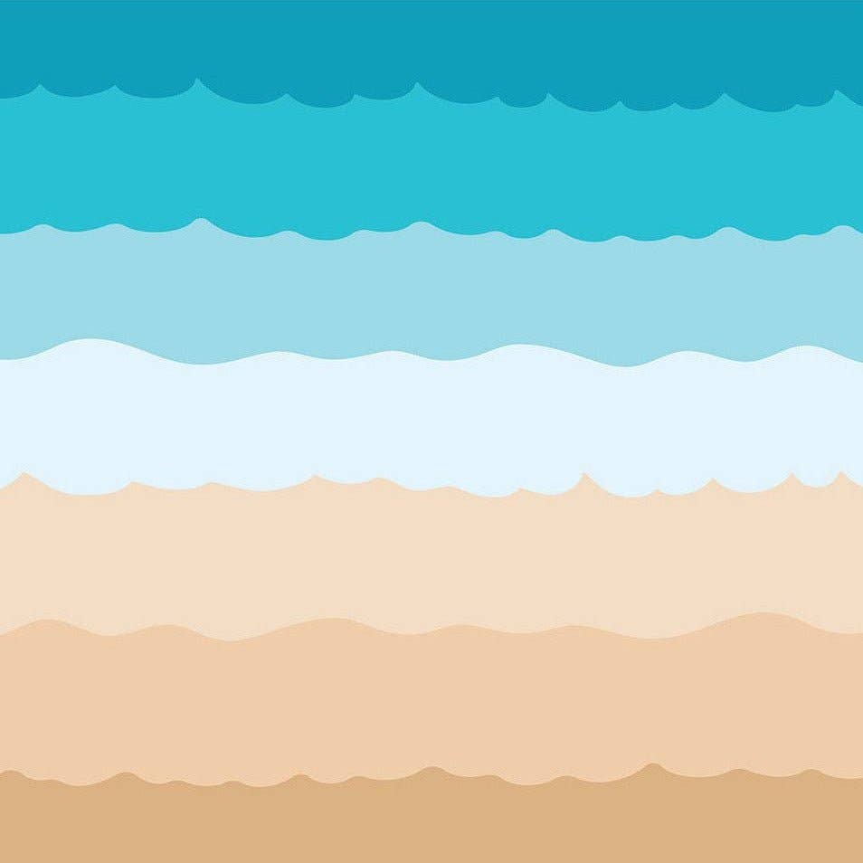 Makin' Waves Long Border Die Set: Water, Waves, Clouds, Hills and More! {Retired}
