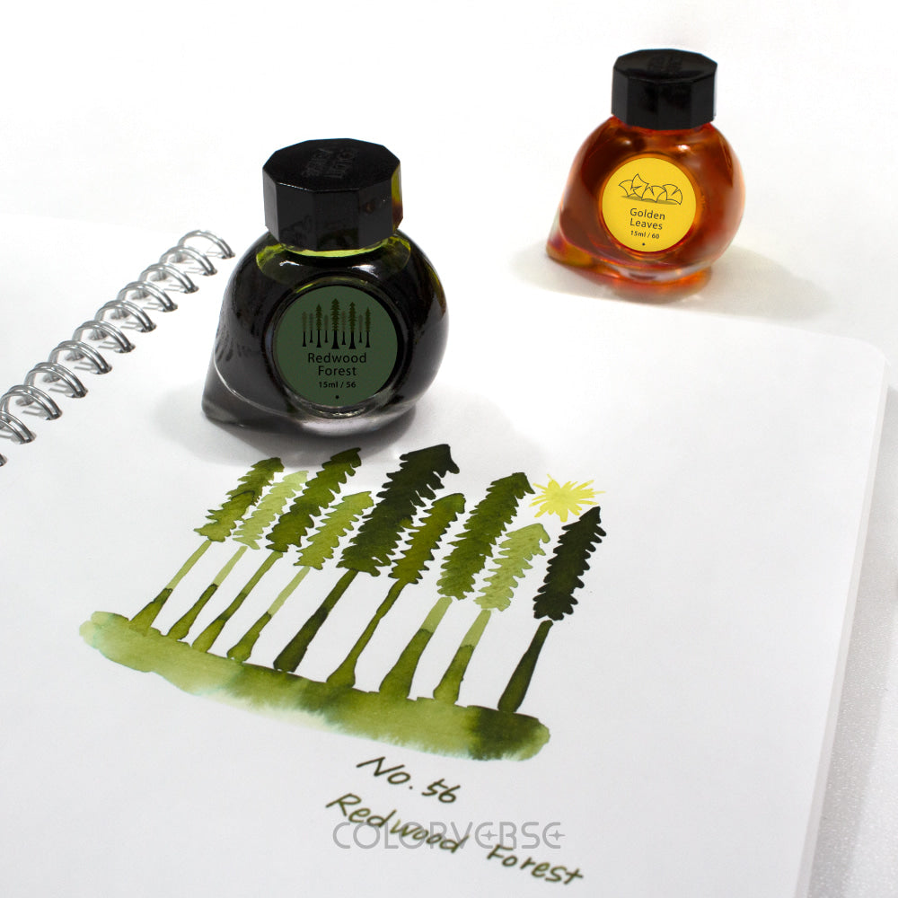 Coast Redwood & Redwood Forest {Earth Edition} Fountain Pen Ink