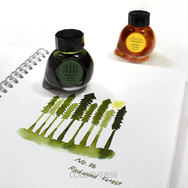 Coast Redwood & Redwood Forest {Earth Edition} Fountain Pen Ink