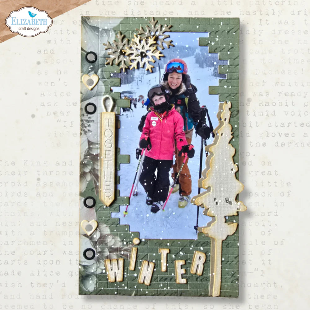 Brick Frame Page Die Set | Planner Essentials