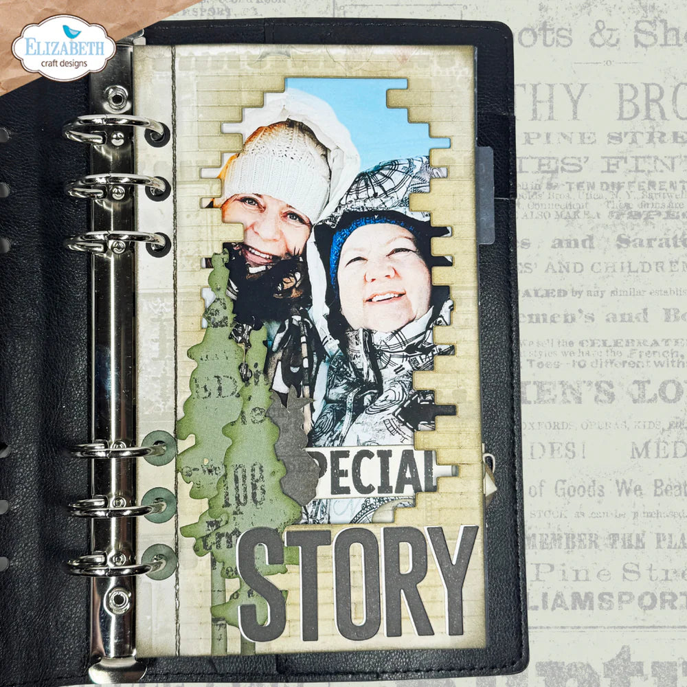 Brick Frame Page Die Set | Planner Essentials