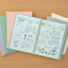 Midori Soft Color A5 Dot Grid Ring Notebook