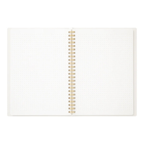Midori Soft Color A5 Dot Grid Ring Notebook