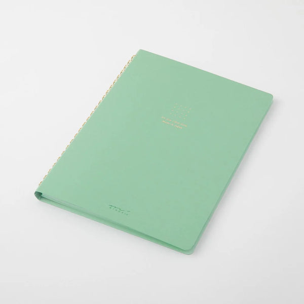 Midori Soft Color A5 Dot Grid Ring Notebook