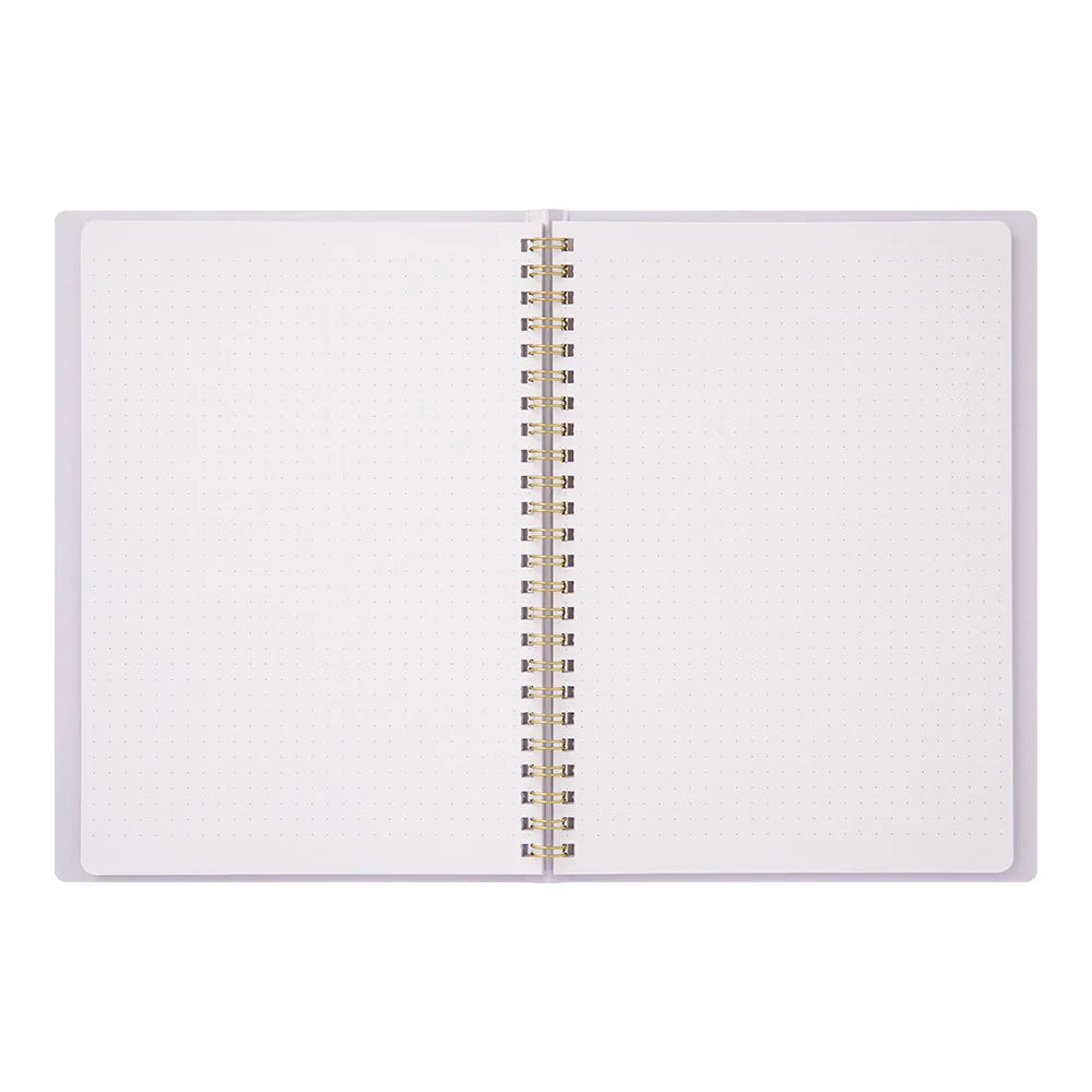 Midori Soft Color A5 Dot Grid Ring Notebook