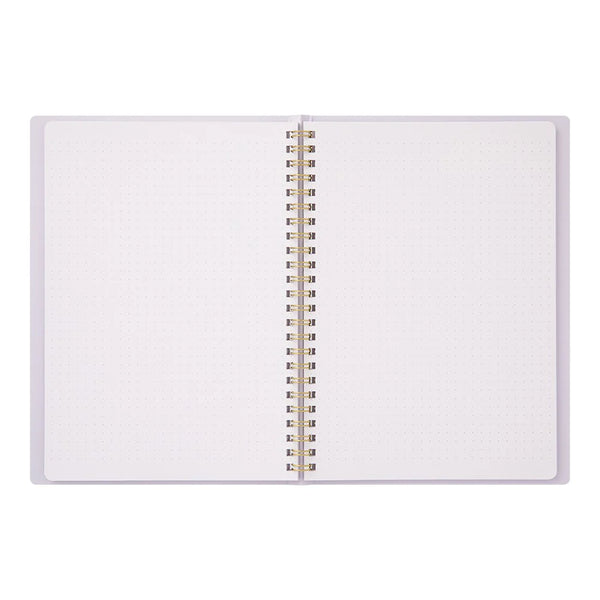 Midori Soft Color A5 Dot Grid Ring Notebook