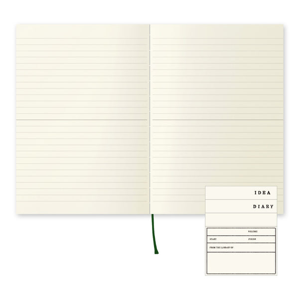 MD Cream A5 Lined Notebook
