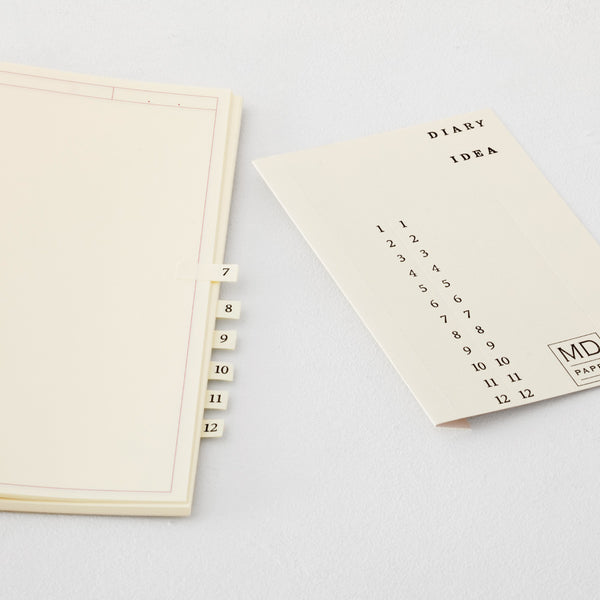 MD Cream A5 Frame Notebook