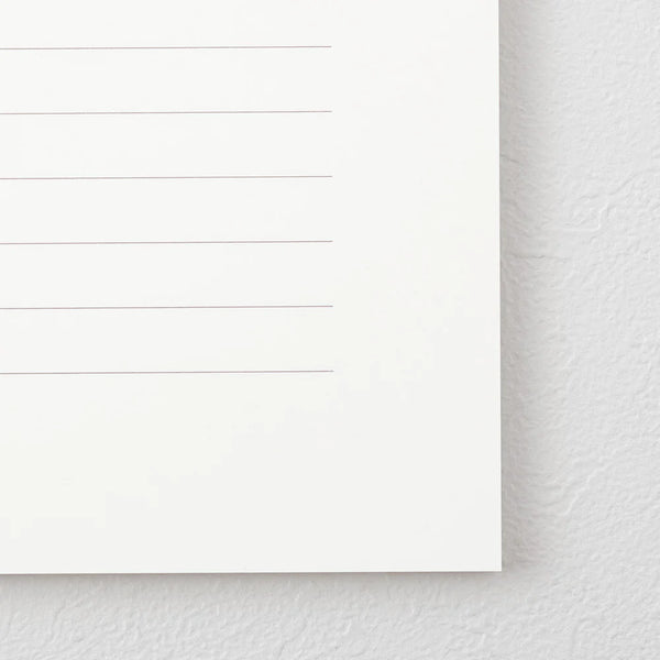 MD Cotton Horizontal Ruled Lines A