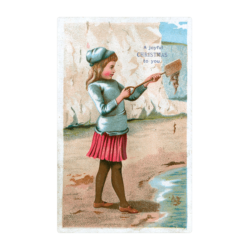 We Wish You a Crazy Christmas Postcard Book