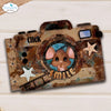 Camera and Suitcase Build a Book Die Set | Rest & Relaxation