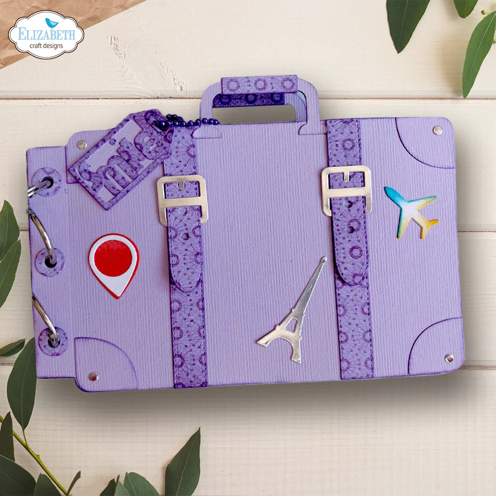 Camera and Suitcase Build a Book Die Set | Rest & Relaxation