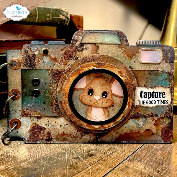 Camera and Suitcase Build a Book Die Set | Rest & Relaxation