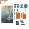 Rounded Travel Page Die Set