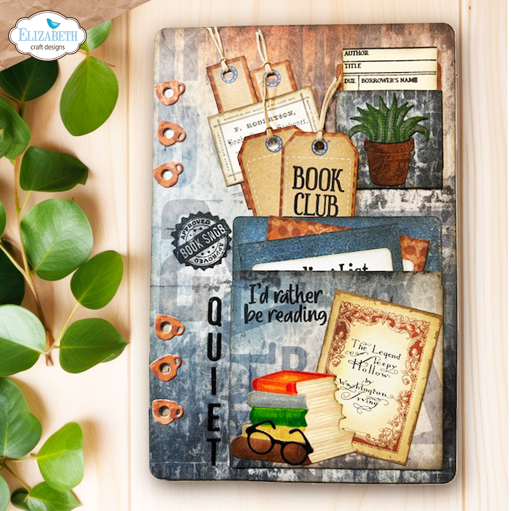 Library Pockets + Accessories Die Set