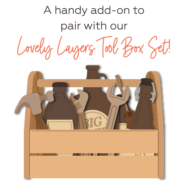 Tool Box Add-On Lovely Layers Die Set