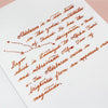 a Tau Fountain Pen Ink | Project Ink Vol. 5, No. 036