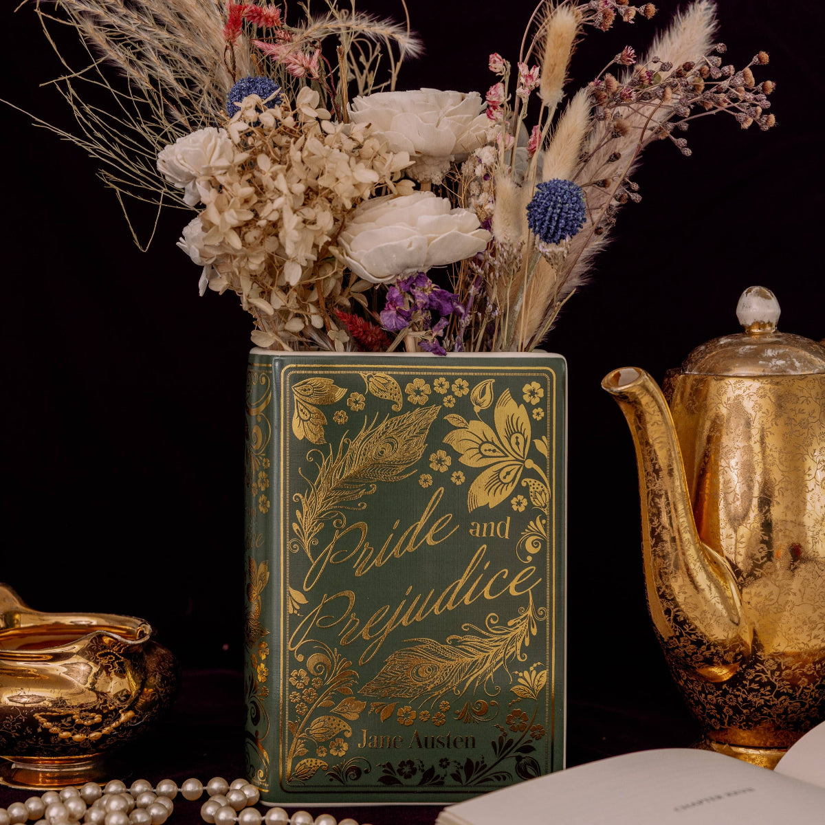Pride and Prejudice {Style 2} Large Book Vase