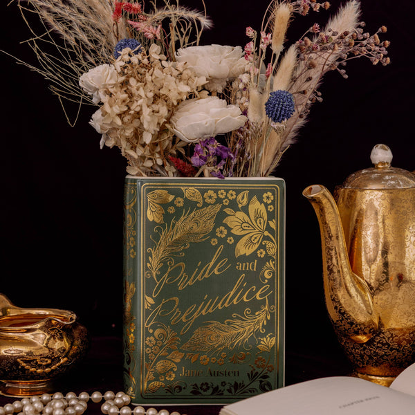 Pride and Prejudice {Style 2} Large Book Vase