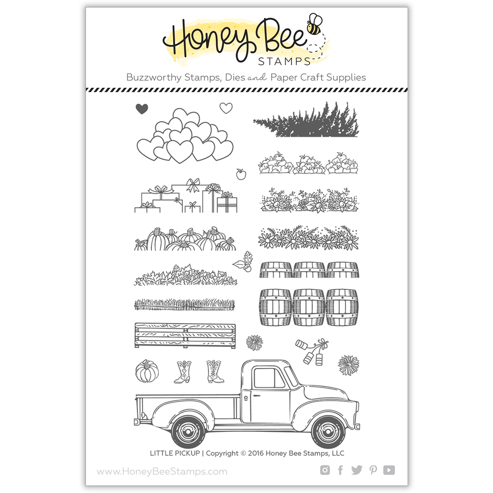 Little Pickup 4x6 Clear Stamp Set