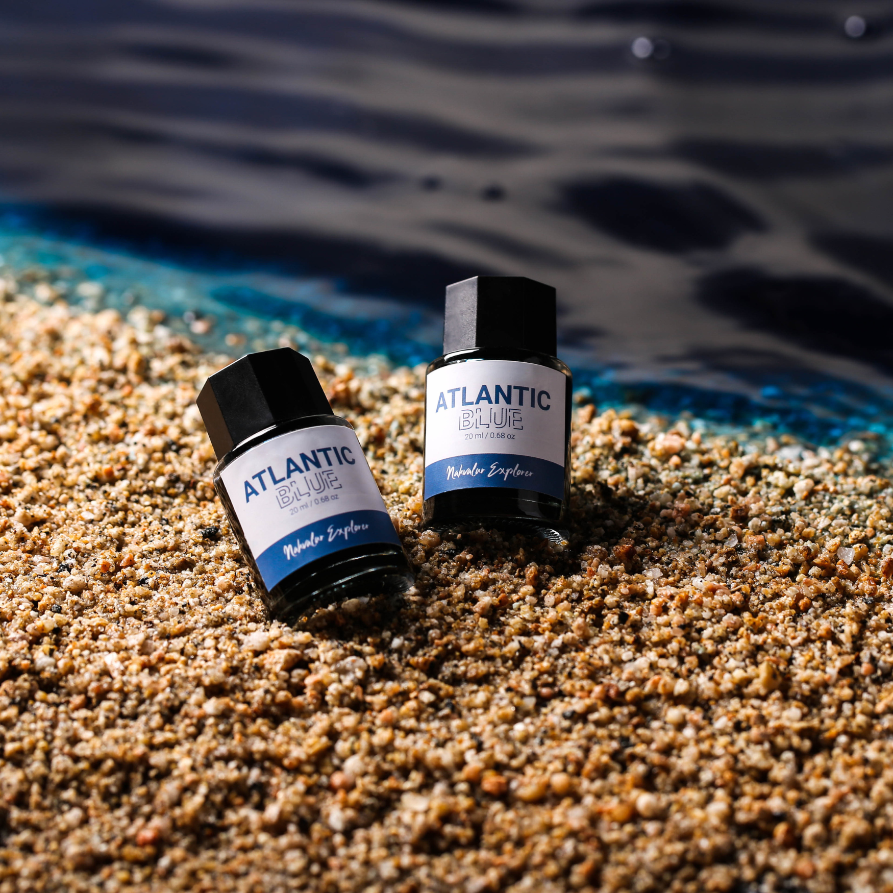 Atlantic Blue Nahvalur Explorer Fountain Pen Ink