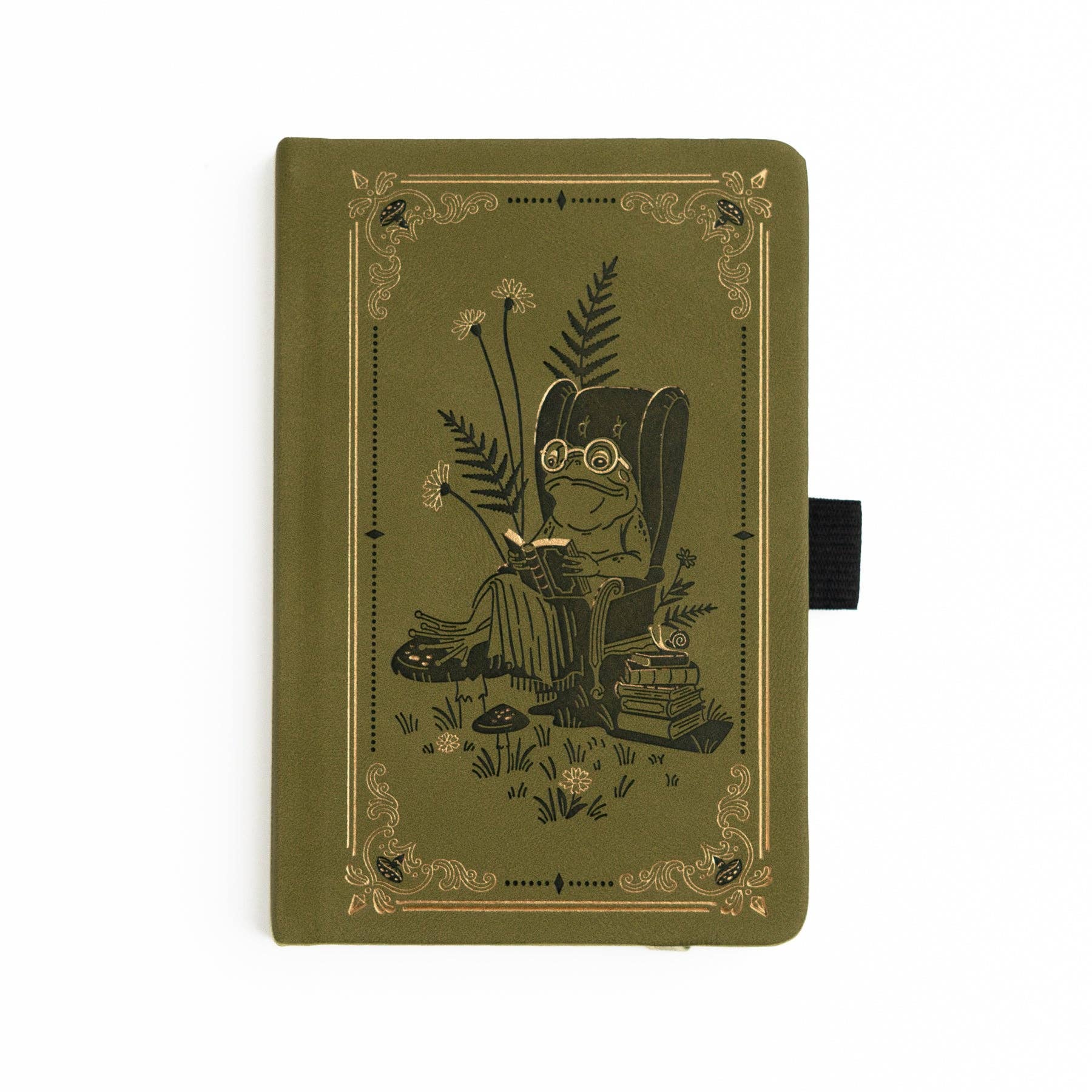 Literary Frog Hardcover Notebook