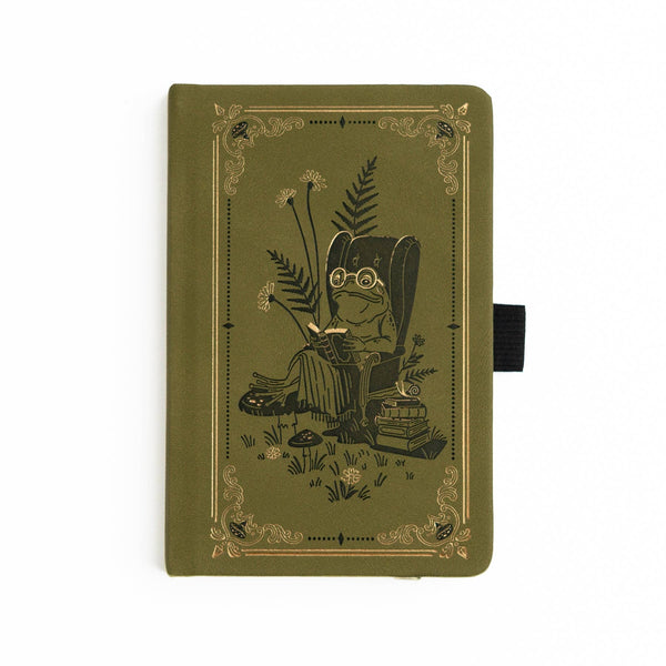 Literary Frog Hardcover Notebook