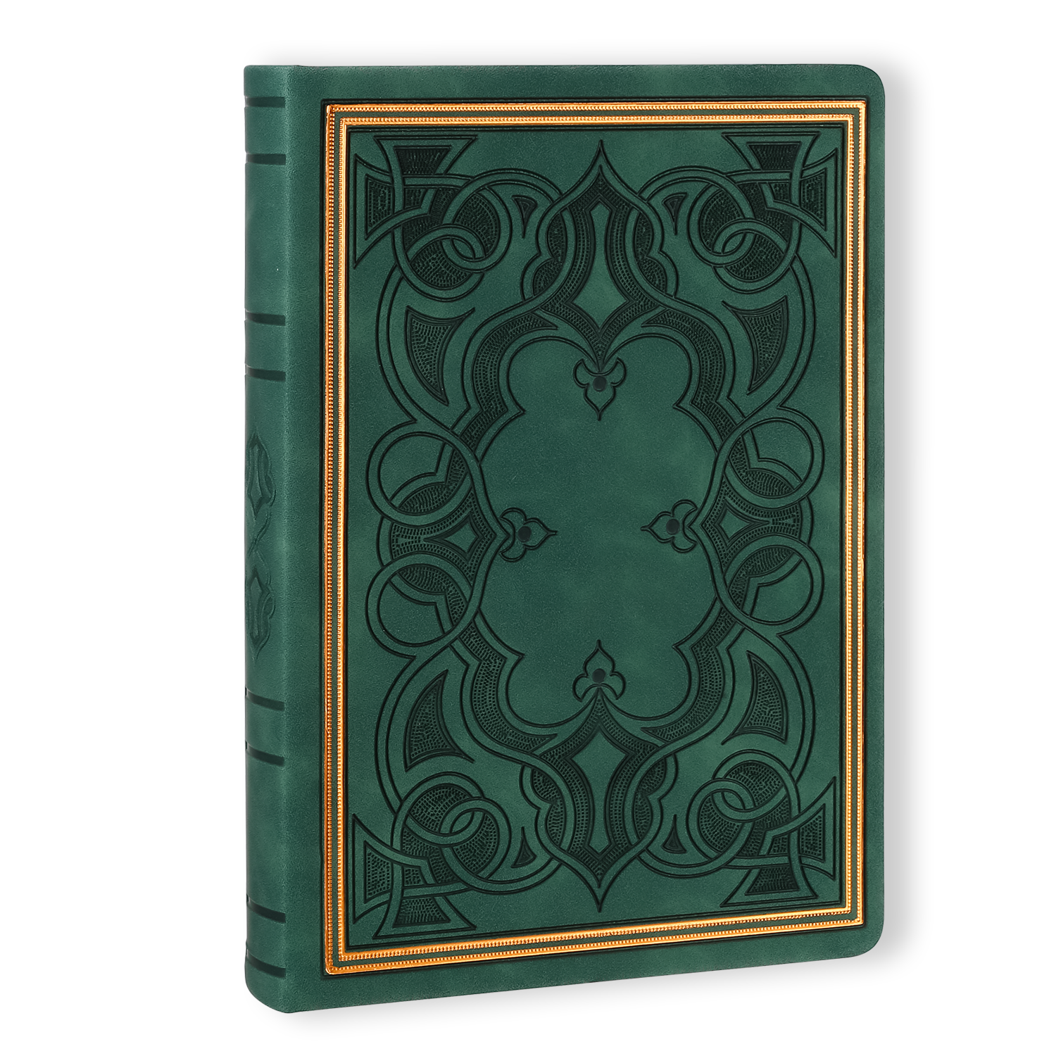 Green Antiqued Hardcover Journal