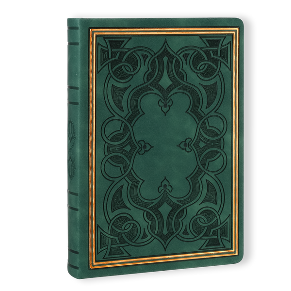 Green Antiqued Hardcover Journal