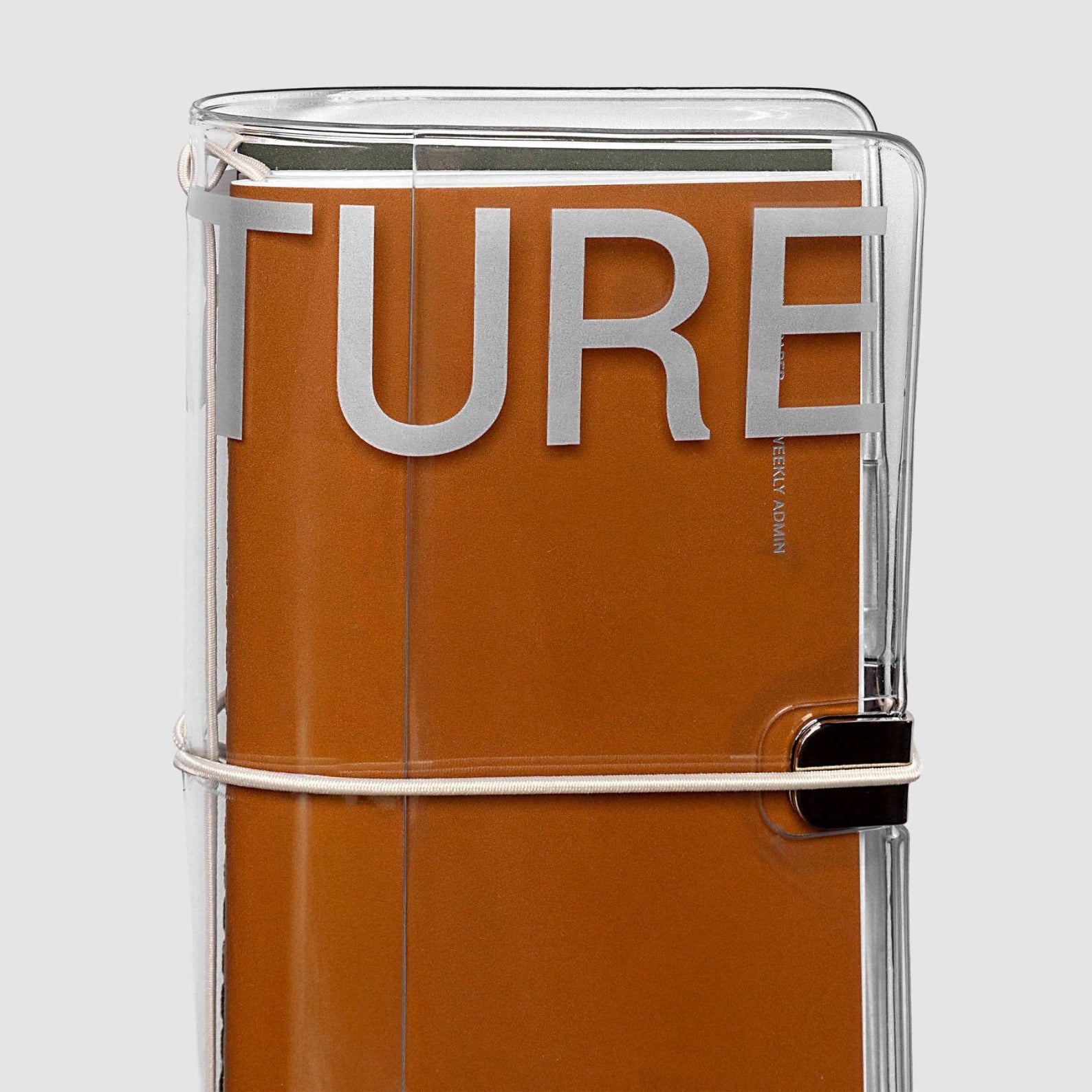 {coming soon!} Aperture Clear Vinyl Travel Notebook Cover