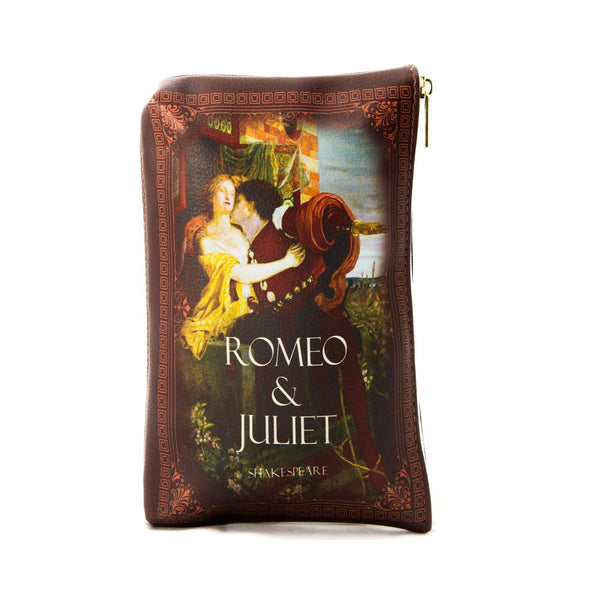 Romeo and Juliet Book Art Zipper Pouch