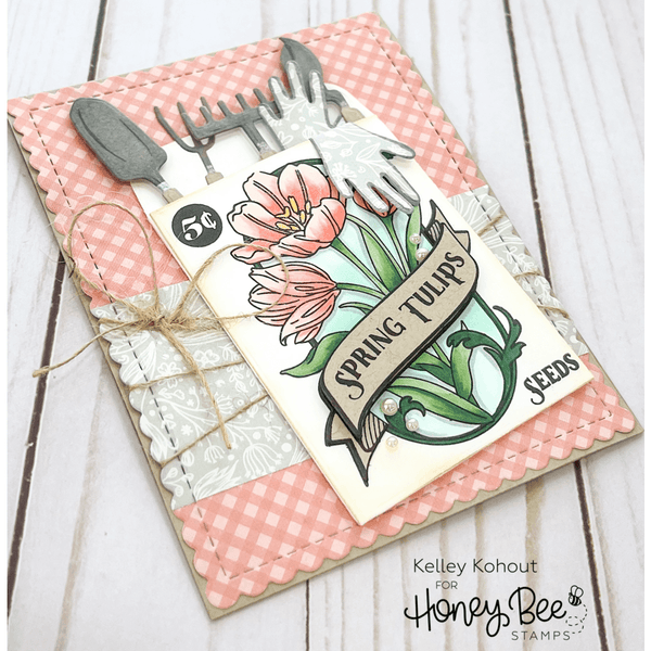 Seeds Of Kindness 6" x 8" Photopolymer Stamp Set {Retired}