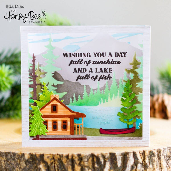 Hooked on You Sentiments Stamp/Die Set